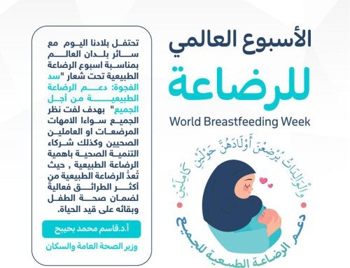 الأسبوع العالمي للرضاعة